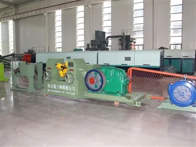 Linea di produzione di fili dentellati